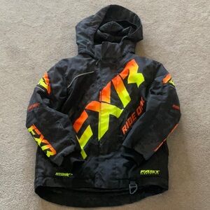 FXR CX child snowmobile winter jacket